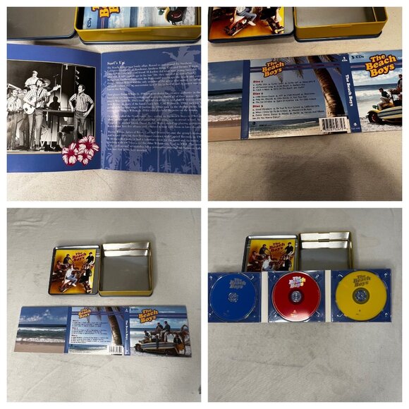 The Beach Boys Collectors Edition 3-CD Set In Decorative Tin Case - Picture 9 of 16